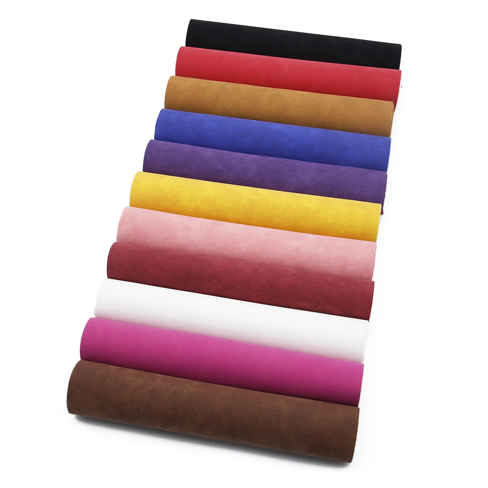 

David accessories 20*34cm Solid Color Sheep faux artificial Synthetic leather fabric hair bow diy decoration 1piece,1Yc6812
