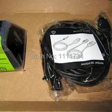 Ресивер для geforce 3D очки Vision 2 поколения ИК излучатель Поддержка 3D ТВ PLA