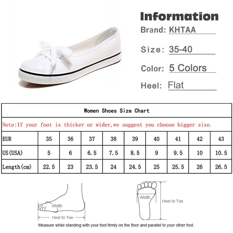 KHTAA/Женская парусиновая обувь; обувь из вулканизированной ткани на плоской подошве; Модная Удобная Повседневная дышащая обувь на шнуровке; цвет белый, черный; женская обувь
