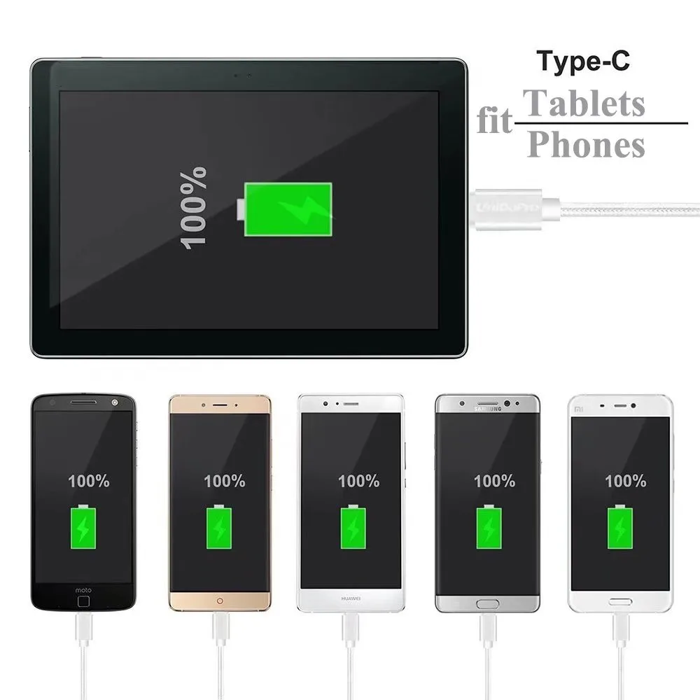 Кабель Micro USB Тип C для Samsung Galaxy S20 S10 5G S10e S9 S8 Plus Note 10 9 8 A70 A50 M40 M30 Tab S5e S4 S3 Nokia Meizu|Кабели