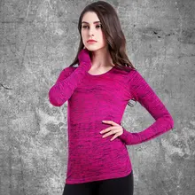 XC женские спортивные топы для йоги, дышащие рубашки для йоги с длинным рукавом, быстросохнущие футболки для тренировок, фитнеса, бега, Укороченные спортивные топы, спортивная одежда для активного отдыха