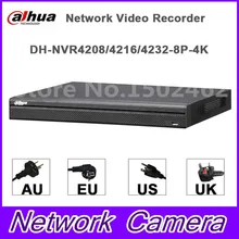 Original Dahua English version 4K NVR NVR4216-16P-4KS2 NVR4232-8P-4KS2 H265 H264 16POE ports