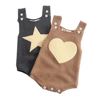 

Newborn Infant Baby Spring Autumn Bodysuit Sleeveless Party Baptism Cute Cartoon High Quality Sweaters Warm Lovely Baby Outfits