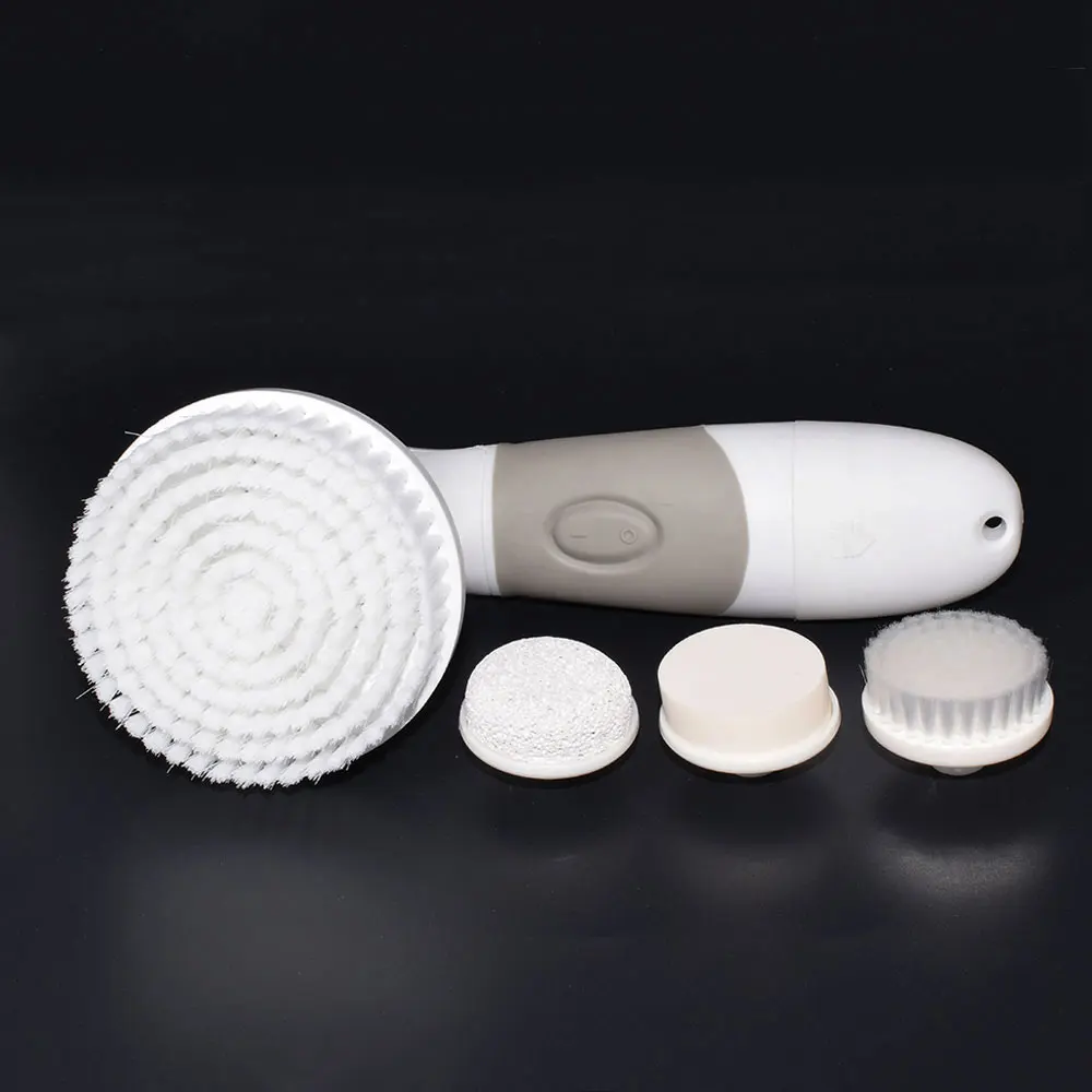 4 IN 1 waterproof electric Ultrasonic wave facial exfoliating facial