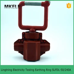 

China Factory MK-IPCSLFDL-50/240A SLFDL Type Lightning Electricity Testing Earthing Ring(Piercing) IPC