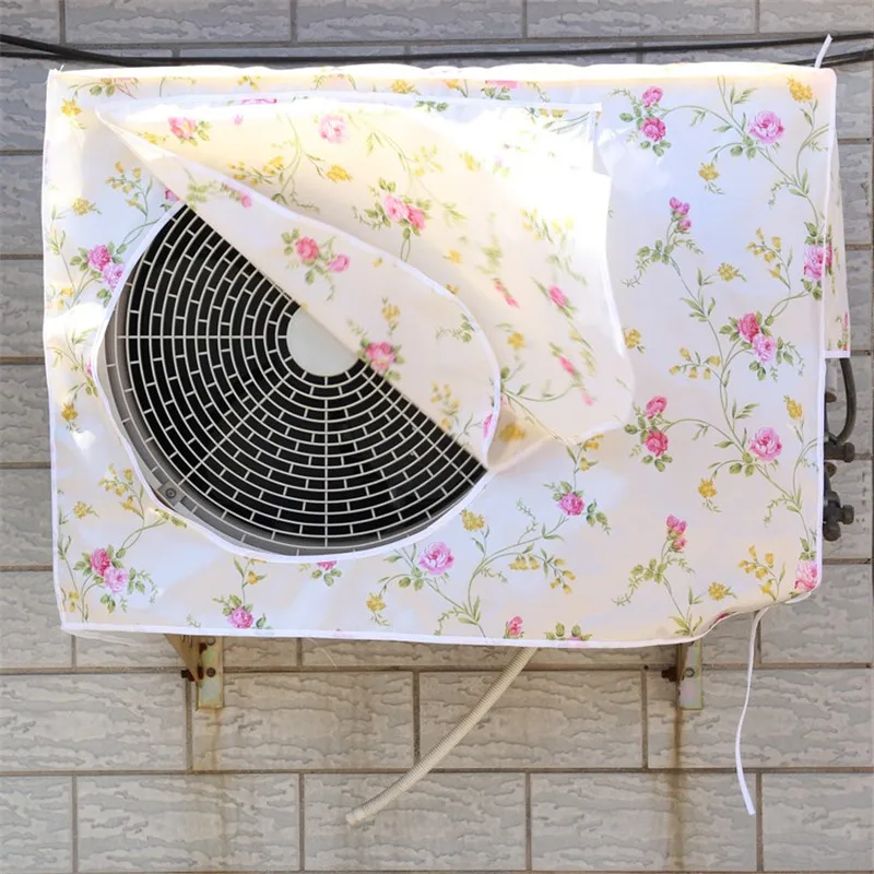 

1Pcs Thickening air conditioning outside cloth cover waterproof Prevent bask Hanging air conditioning machine outdoor bonnet