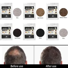 Волокна для наращивания волос спрей для волос утолщаются порошок натуральные волокна для наращивания волос для различных типов салонного лечения волос