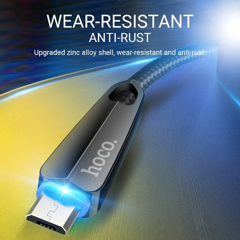 hoco кабель зарядное устройство micro usb передача данных a отключение питания шнур для