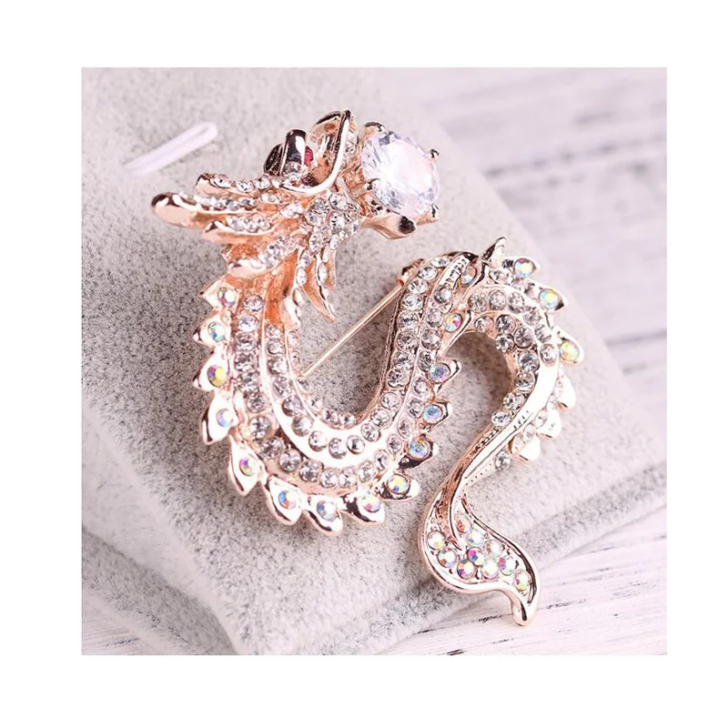 Dragon shape brooches  (3)