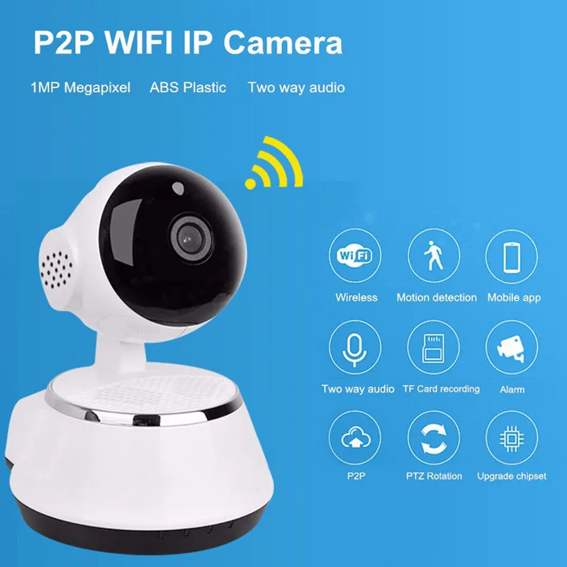 Детская Wifi IP камера HD 720P Беспроводная 1MP умная cctv камера безопасности P2P сеть Детский Монитор домашняя защита Мобильная Удаленная камера