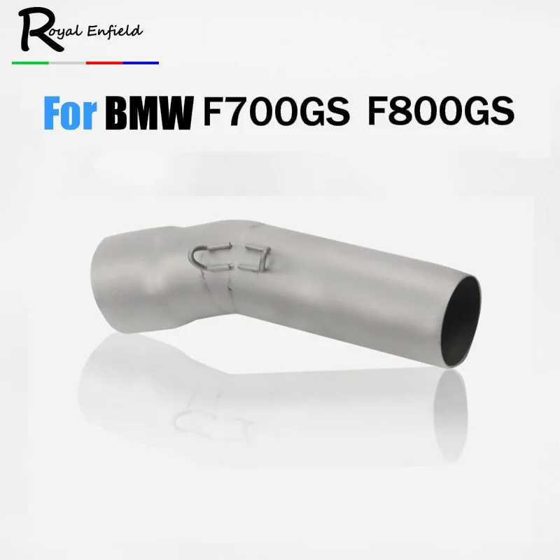 

F700GS F800GS Motorcycle Exhaust Muffler Modified Scooter link Pipe Slip-On Muffler Exhaust For BMW F700GS F800GS