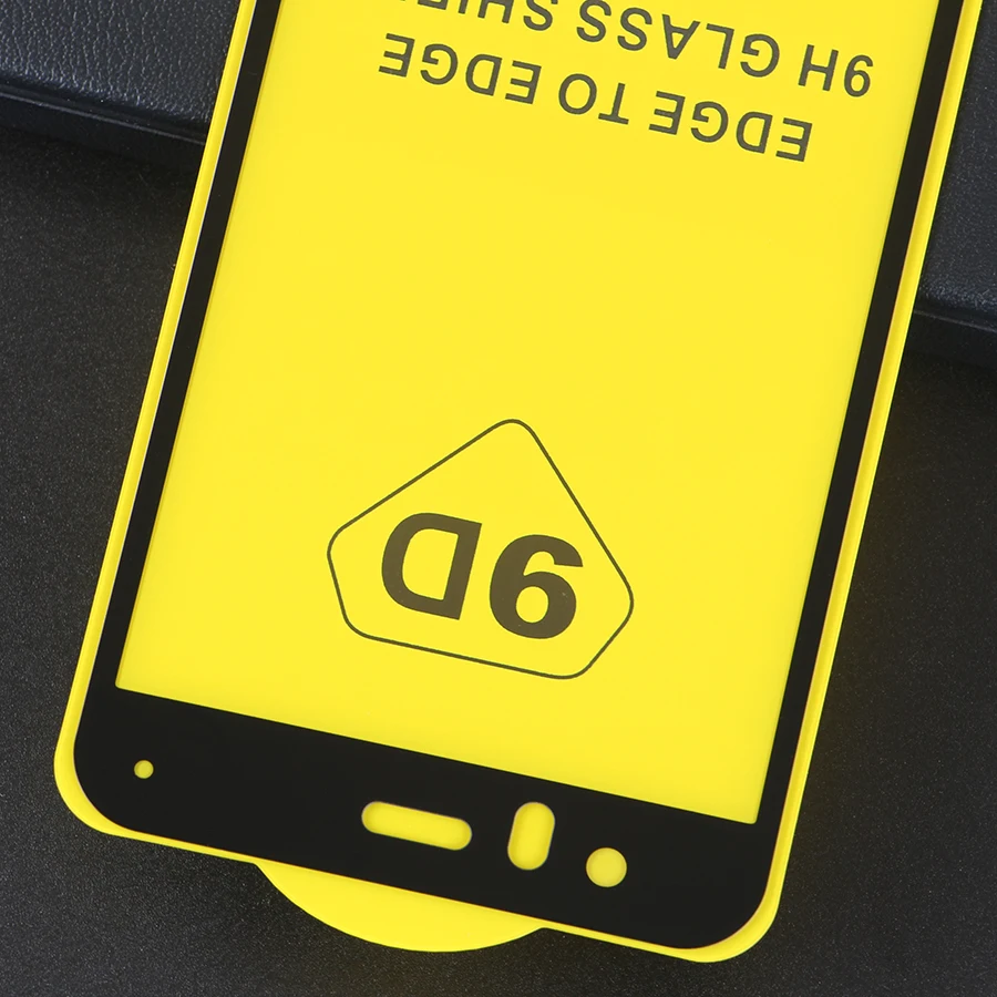 WOLFPSYCH 9D полное покрытие из закаленного стекла для Xiaomi mi 6 клея Защитная пленка