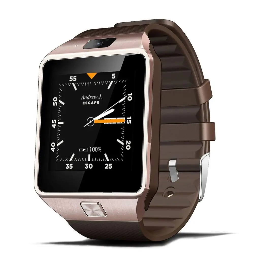 

BEESCLOVER New QW09 Smart Watch Android Phone Call 3G GSM SIM Card Camera 1.2GHz WIFI Bluetooth Smartwatch for IOS Android