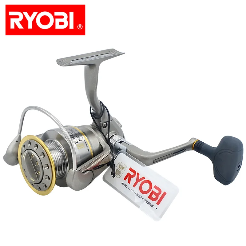 

RYOBI EXCIA 9 Ball Barings Aluminium Foldable Rotary Handle Spool Spinning Fishing Reel Wheel Machine