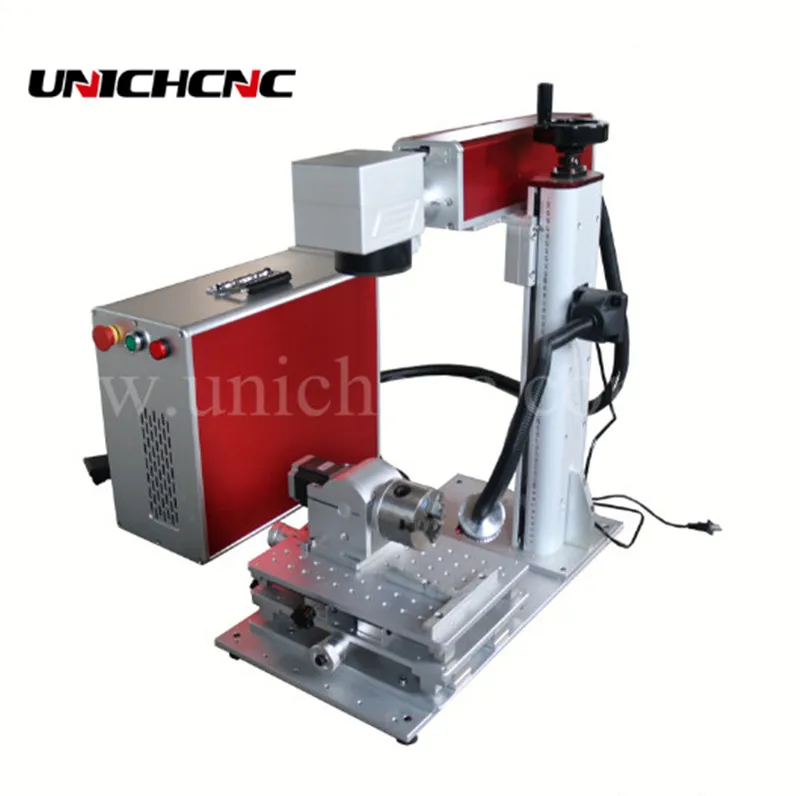 Экономичная цена UNICHCNC лазерный маркер/волоконно маркировочная машина|machine