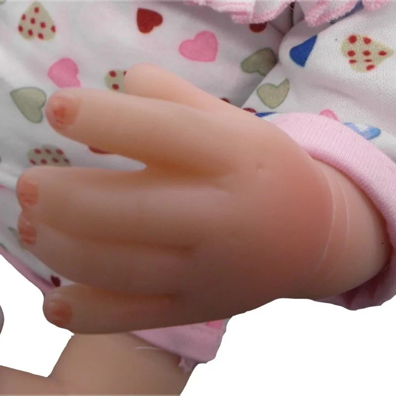 16 дюйм(ов)/40 см силикона Reborn Baby куклы с одеждой, реалистичные для новорожденных-Reborn поддавании куклы для детей подарок на день рождения