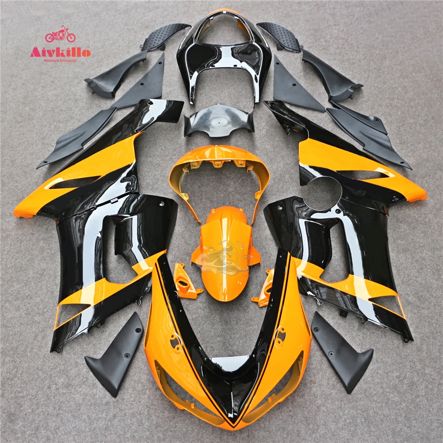 АБС инжекторный обтекатель комплект для Kawasaki Ninja ZX6R 2005-2006 ZX636 ZX-6R