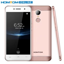 Doogee HOMTOM ht37 Pro 5.0 дюймов HD смартфон двойной Динамик MTK 6737 3 ГБ + 32 ГБ Android 7.0 13MP 3000 мАч отпечатков пальцев ID мобильного телефона