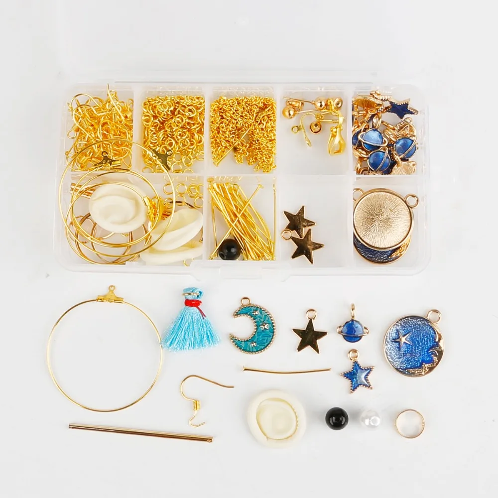 Фурнитура для сережек сделай сам 1 комплект материал крючков шармов подвесок