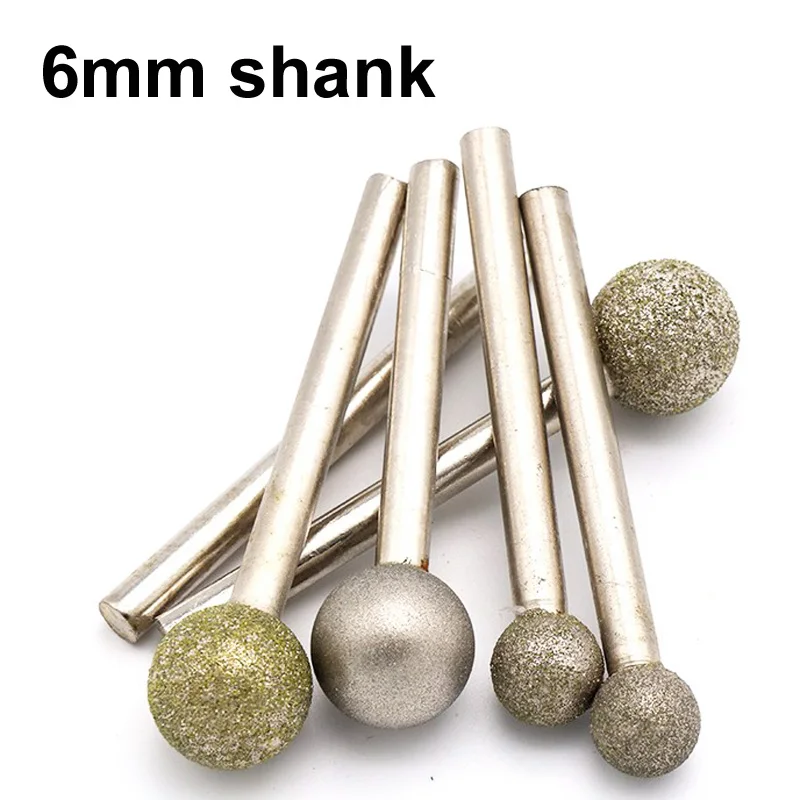 Buy 6mm Shank Handle High grade Diamond Grinding Head