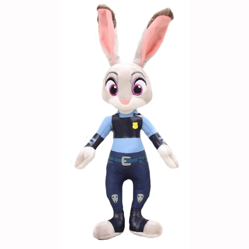 Фильм Zootopia плюшевые игрушки кролик Джуди Хоппс Ник Уайльд хлопок Мягкая кукла
