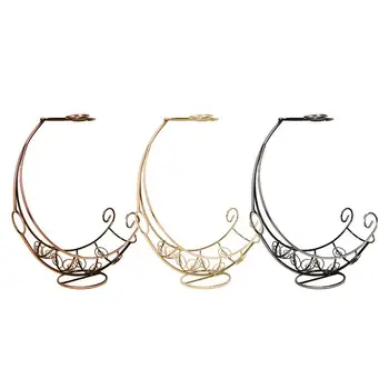 

Europe Wine Rack Decoration Iron Metal Hollow Hanging Wine Holder Shelf Table Bar Wine Basket Ornament Home Decor Furniture