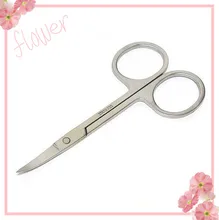 Stainless Steel Makeup Scissors Nose Hair Small Eyebrow Scissors Cut Manicure Eyebrow With Sharp Head Beauty Makeup Tool