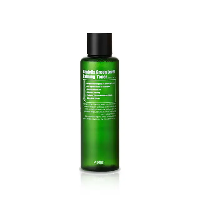 PURITO Centella Green Level Calming Toner 200ml Moisturizing Toners Facial Skin Care Anti Aging Oil Control Treatment