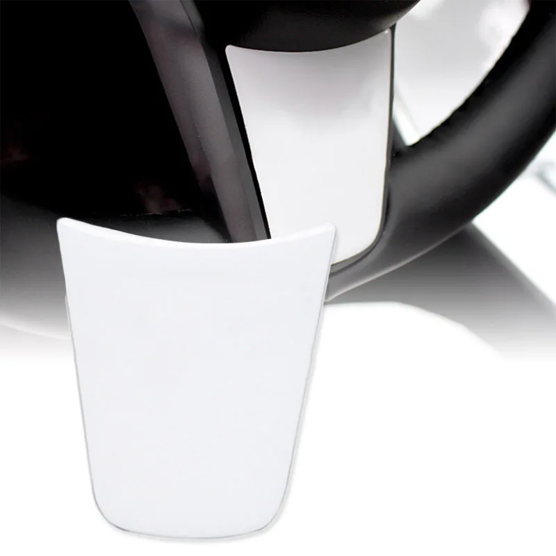 

1x Car Steering Wheel Decoration Cover Sticker Fits For Tesla Model 3 2017/ 2018