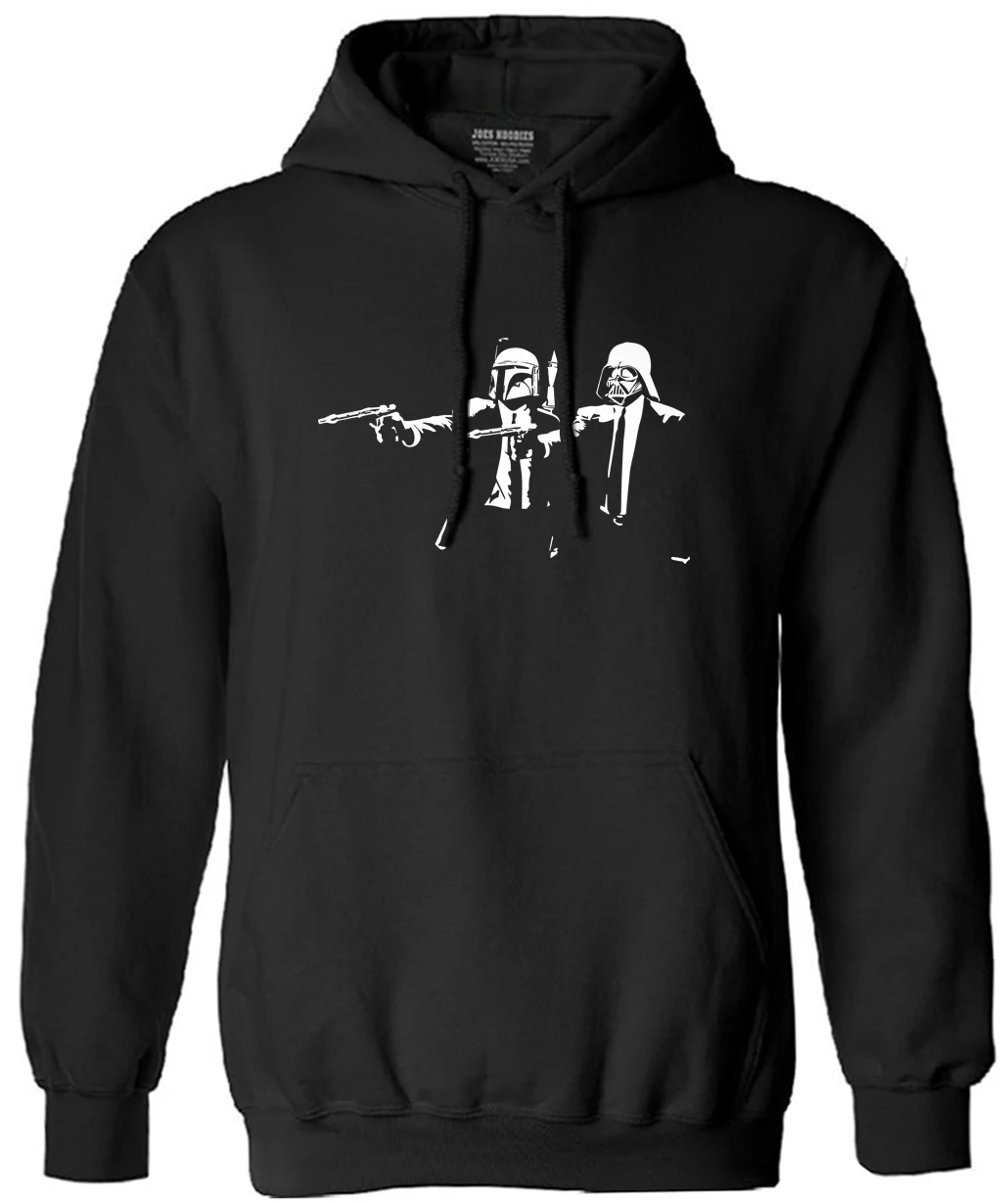 

Casual Star War Pulp Fiction Men's sweatshirt fashion new autumn tracksuit 2019 long sleeve hoodies men brand fleece hooded