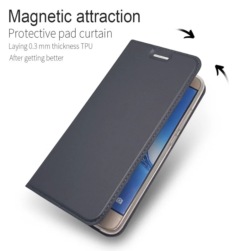 

Case For Huawei G9 Plus fundas case PU leather flip cover For Huawei Nova Plus case 5.5" luxury Magnet Wallet case kimTHmall
