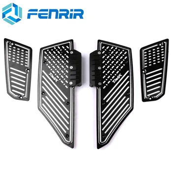 

FENRIR Motorcycle CNC Aluminum Front Rear Foot Pegs Footrest Step Pad For Yamaha Tmax530 2012 2013 2014 2015 2016