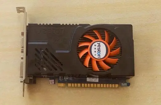Used Original YESTON GT620 1G DDR3 64bit HD desktop independent Graphics card
