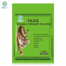 KONGDY пластырь Tiger Balm 7*10 см трансдермальный пластырь для боли в спине 30 штук/3 сумки обезболивающий пластырь на молнии мешок для массажа мышц