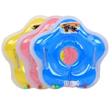 Infant Baby Neck Float Tube Ring Safety Baby Inflatable Ring for Bathing Circle Float Ring Swimming Baby Pools Accessories