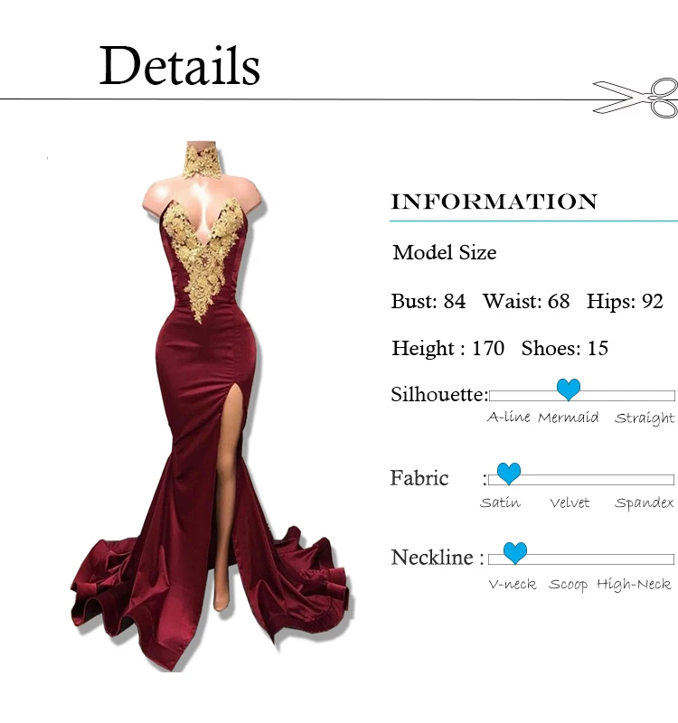 burgundy dress