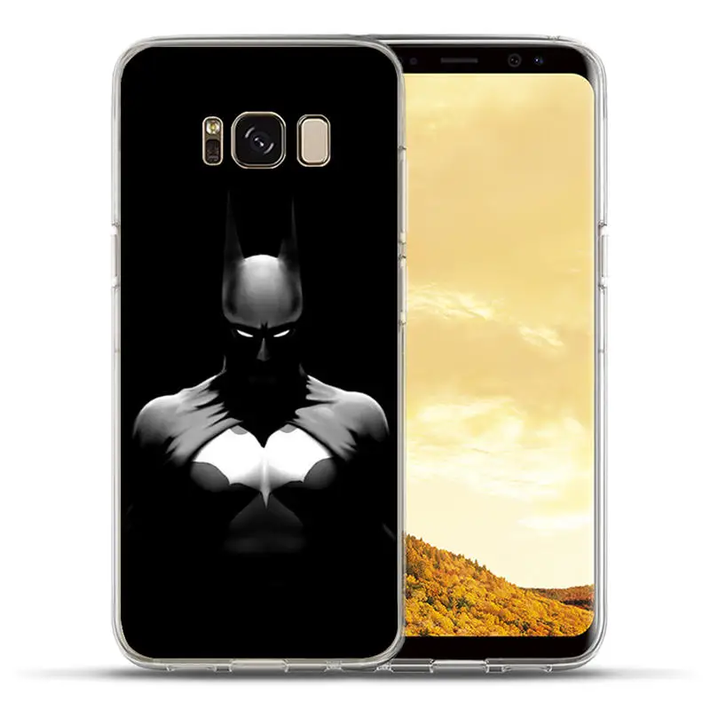 Для samsung Galaxy S8 S9 Plus S6 S7 Edge Note 8 роскошный чехол с героями Marvel, Мстители, силиконовый чехол, Coque Capinha Etui - Цвет: 12