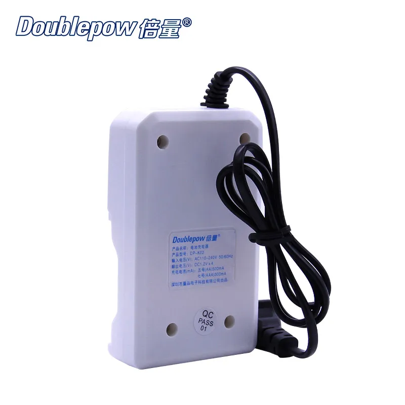 4 слота doulepow DP-K02 автоматическое интеллектуальное быстрое зарядное устройство для 1,2 в AA/AAA Ni-CD/Ni-mh аккумуляторы