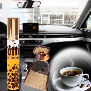 

2 piece/set Coffee Air Freshener Auto Decoration Car-styling Coffee Bean Ornament Interior Accessories Car Perfume