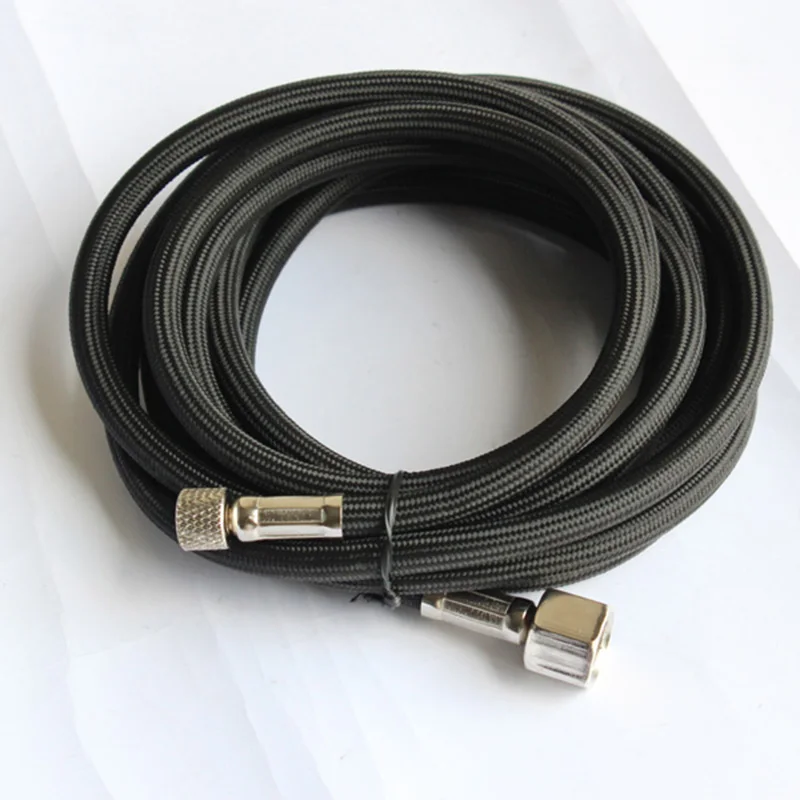 OPHIR 3 м 1/"& 1/8" USB кабель с нейлоновой оплеткой Аэрограф Воздушный шланг Airhose для всех Ивата и richpen Airbrushes_AC037