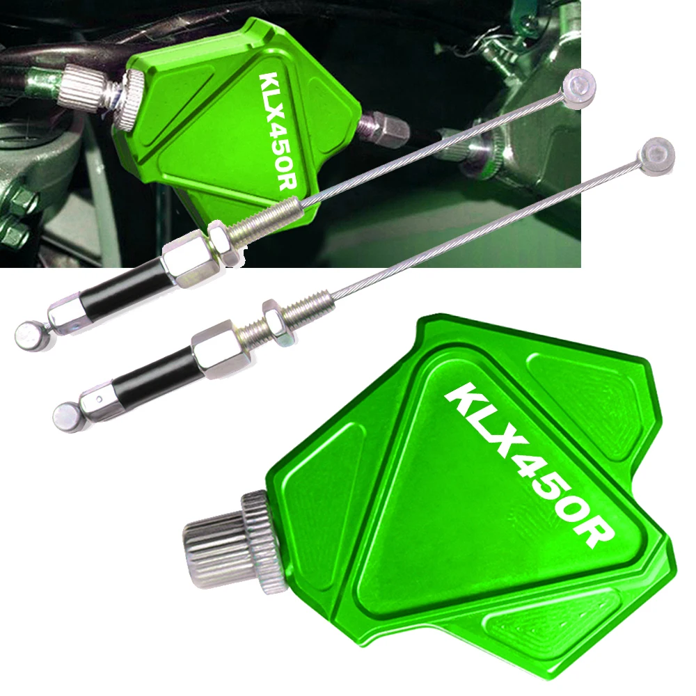 CNC трюк рычаг сцепления легко тянуть кабель системы для Kawasaki KLX450R KLX 450R 2008 2015 KLX450 R