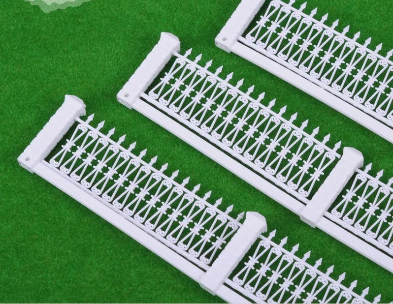 

high quality scale model fence/ model guardrail sand table model garden railing for scenery layout