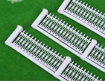 

high quality scale model fence/ model guardrail sand table model garden railing for scenery layout