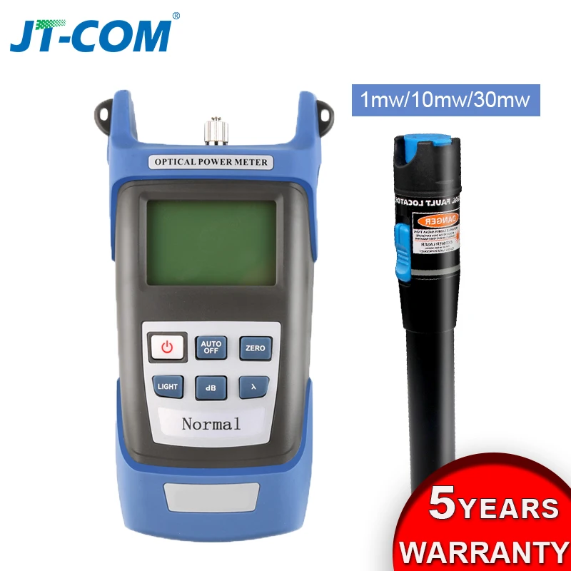 

2 In 1 Fiber Optical Power Meter 1mW 10mW 30mW Visual Fault Locator optical Tester Pen FC/SC VFL OPM fiber optic tool kit