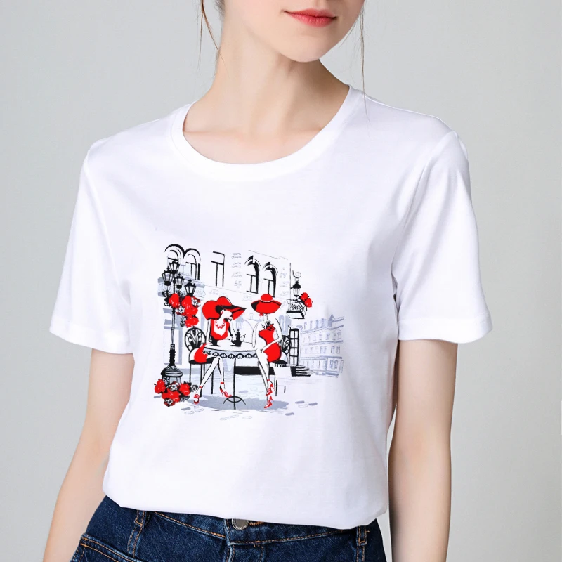 2019 новая футболка женская хлопковая Футболка Harajuku эстетика уличная мода для