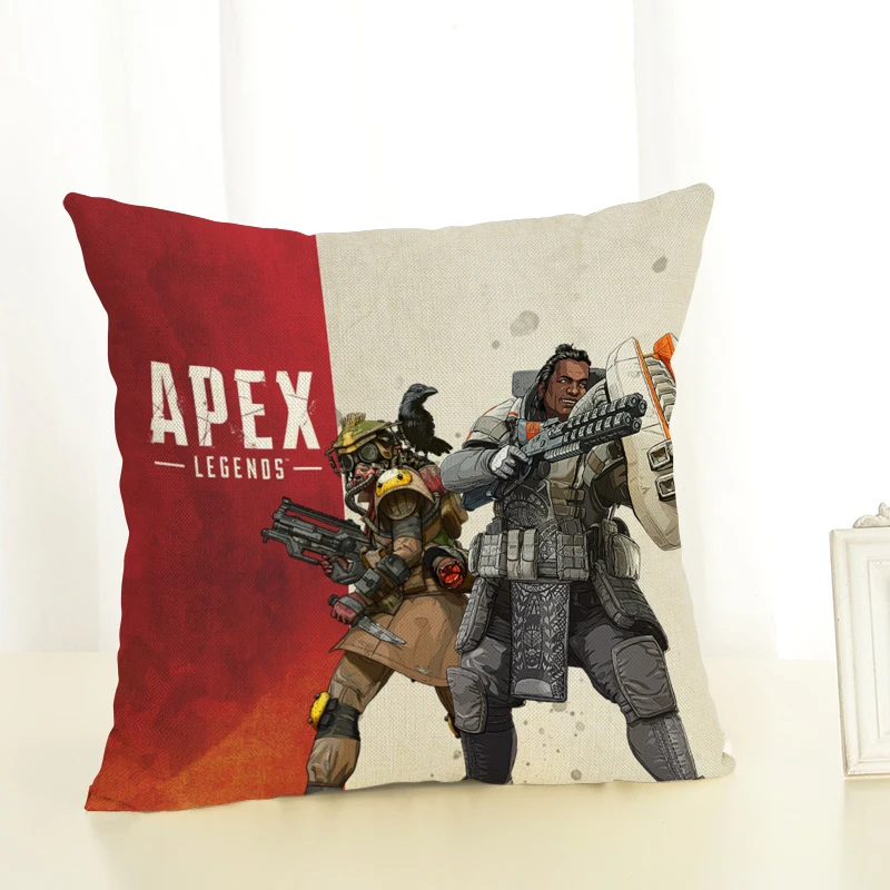 

RECOLOUR Hot Game APEX LEGENDS Cotton Linen Cushion Cover throw pillows Home Decor Pillowcase pillow cover Sofa cojines