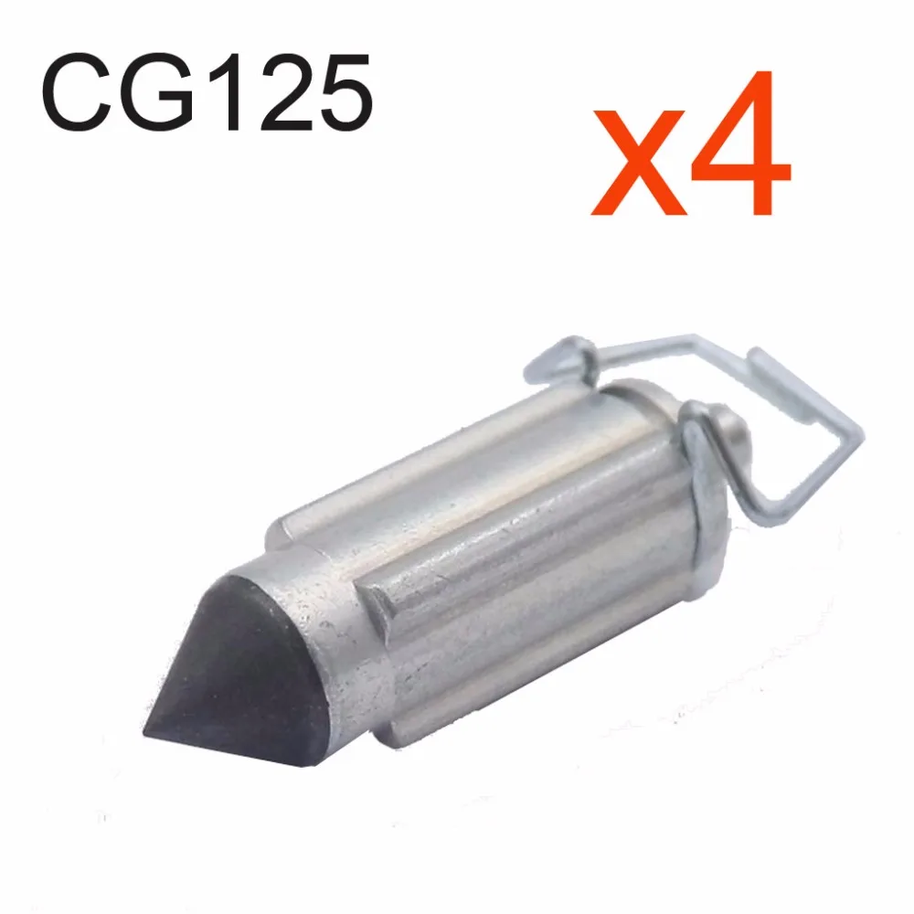 4 шт./лот карбюратор клапан иглы запасные части для карбюратора CG125 GY6 CB400 1 NSR CBR PZ26