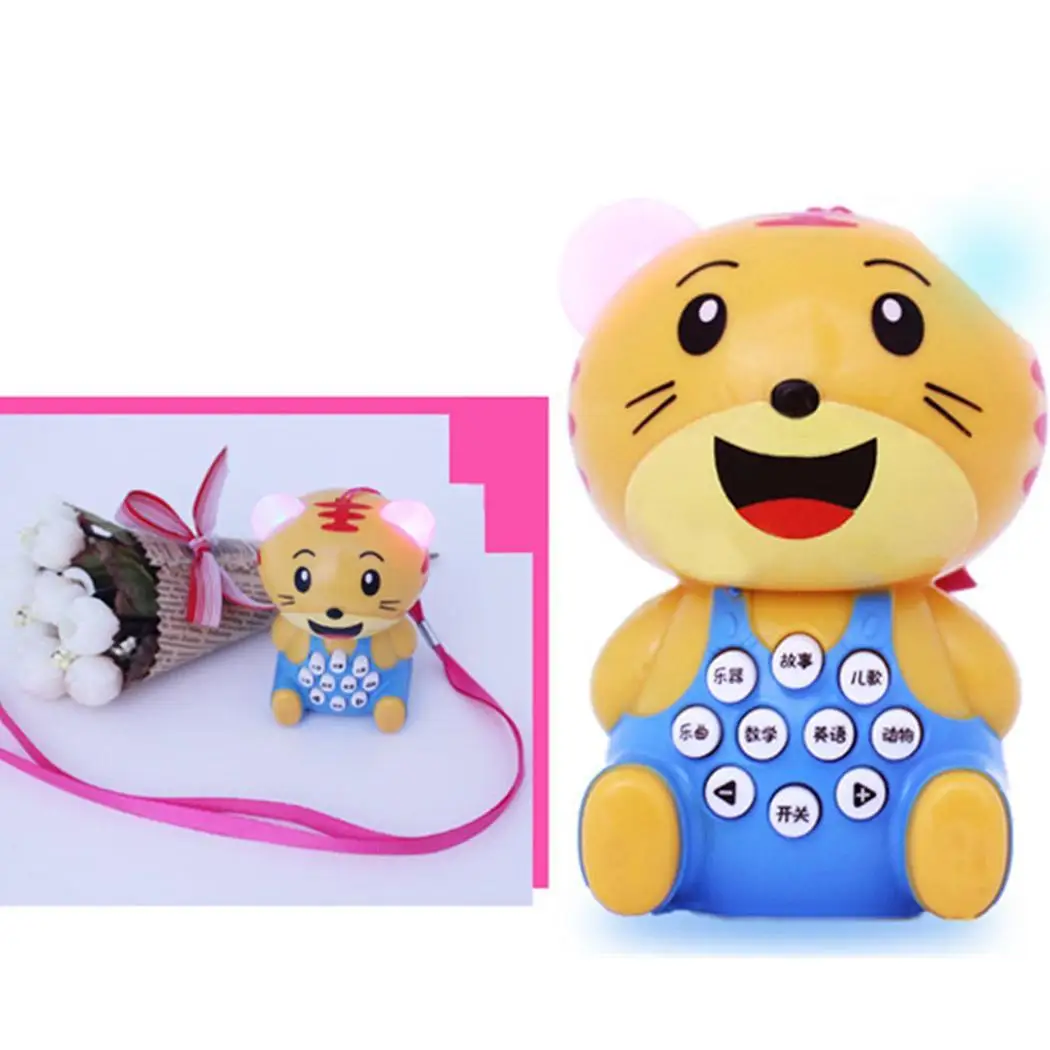 Baby Mini Cartoon Tiger Music Story Light Learning Machine Kids Educational Above 3 Years Old Toys Baby Mini Cartoon Tiger Music Story Light Learning Machine Kids Educational Above 3 Years Old Toys