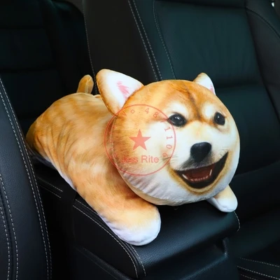Новая плюшевая игрушка автомобиль подлокотник коробка ткани коробка милые Креативные в мультяшном стиле подвесная коробка из ткани автомобиля интерьерные изделия украшения автомобиля украшения - Название цвета: D