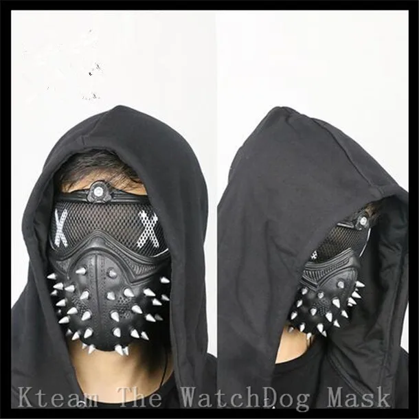 Top Grade Hot Game Cosplay Mask Watch Dogs 2 Mask Marco Holloway Mask Casual Tangerine Mask Halloween Party Prop Formato Libero